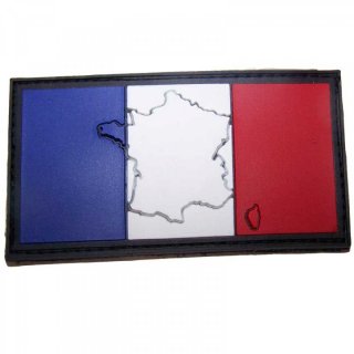 3D Rubber Patch Frankreich