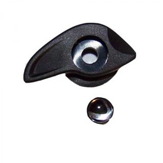 Airport UL Knob + Logo, schwarz