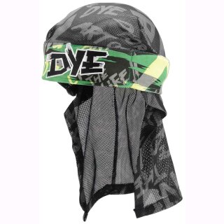 Dye Headwrap tiger/lime