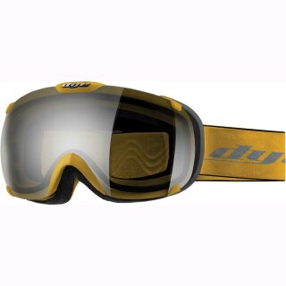 Dye Snow T1 Skibrille / Snowboardbrille DTS Yellow/Fade Smoke Silver