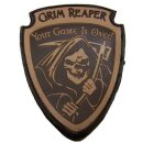 3D Rubber Patch "GRIM REAPER" multicam