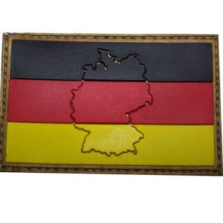 3D Rubber Patch "Deutschland"