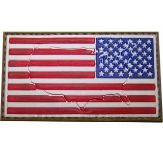 3D Rubber Patch "USA"