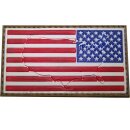 3D Rubber Patch "USA"