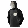 Dye Coba Hood Shirt Heather Grey/Black