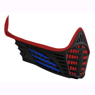 Vio Face Mask red/blue/black