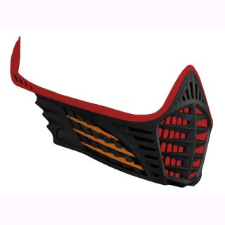 Vio Face Mask red/orange/black