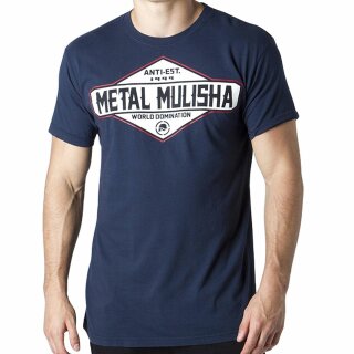 Rockstar Metal Mulisha T-Shirt HIRE navy