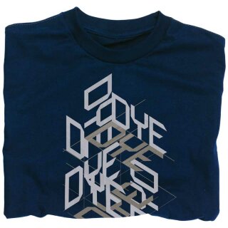 Dye Shirt Stacked navy S