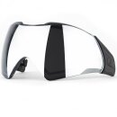 Push Ersatzglas chrome silber