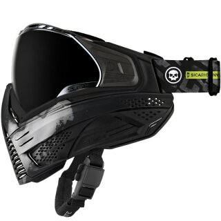 Push Unite Custom Print Maske INFAMOUS (DARK SKULL LTD., SCHWARZ)