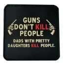 3D Rubber Patch:"Guns dont kill people"