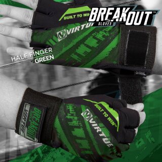 Virtue Breakout Halb Handschuhe lime