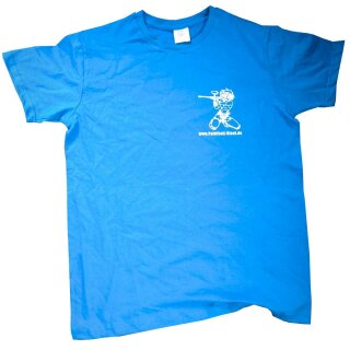 Paintball Kiosk Shirt blau