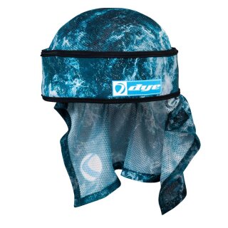 DyeXHalo Headwrap TIDAL BLUE