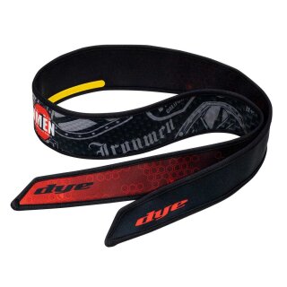 DyeXHalo Headtie IM SHIELDS 40 BLACK/RED
