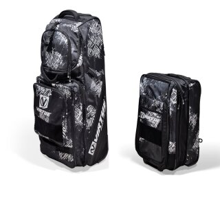 Virtue High+Medium Roller Set V4 Gear Bag - schwarz weiss
